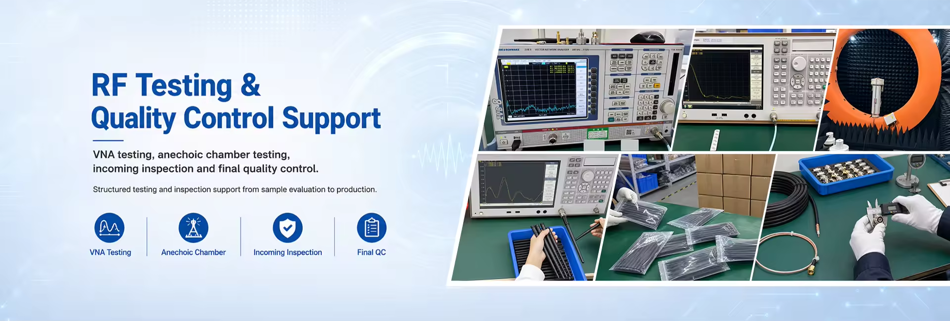 Fred Antenna RF testing and quality control
